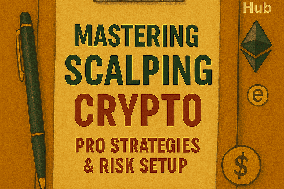 Mastering Scalping Trading Strategy & Crypto Risk Setup infographic image for clarity